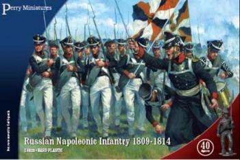 Perry Miniatures Napoleonic Russian Line Infantry 1809–1814 28mm Plastic Figures Box