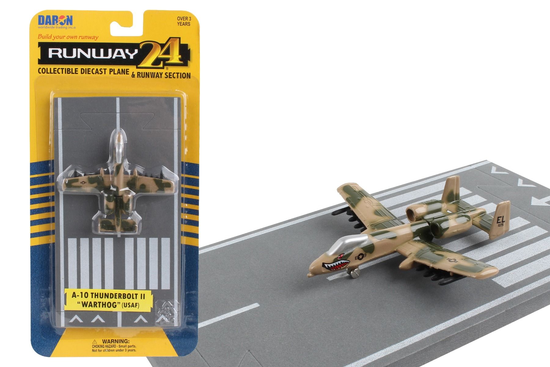 Fairchild Republic A-10 Thunderbolt II Diecast Aircraft Toy