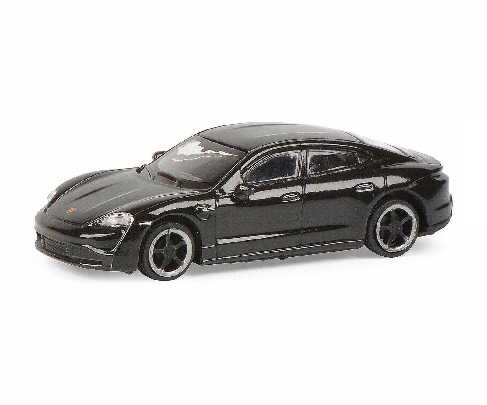 Porsche Taycan Turbo S (Black) 1:87 (HO) Scale Diecast Model
