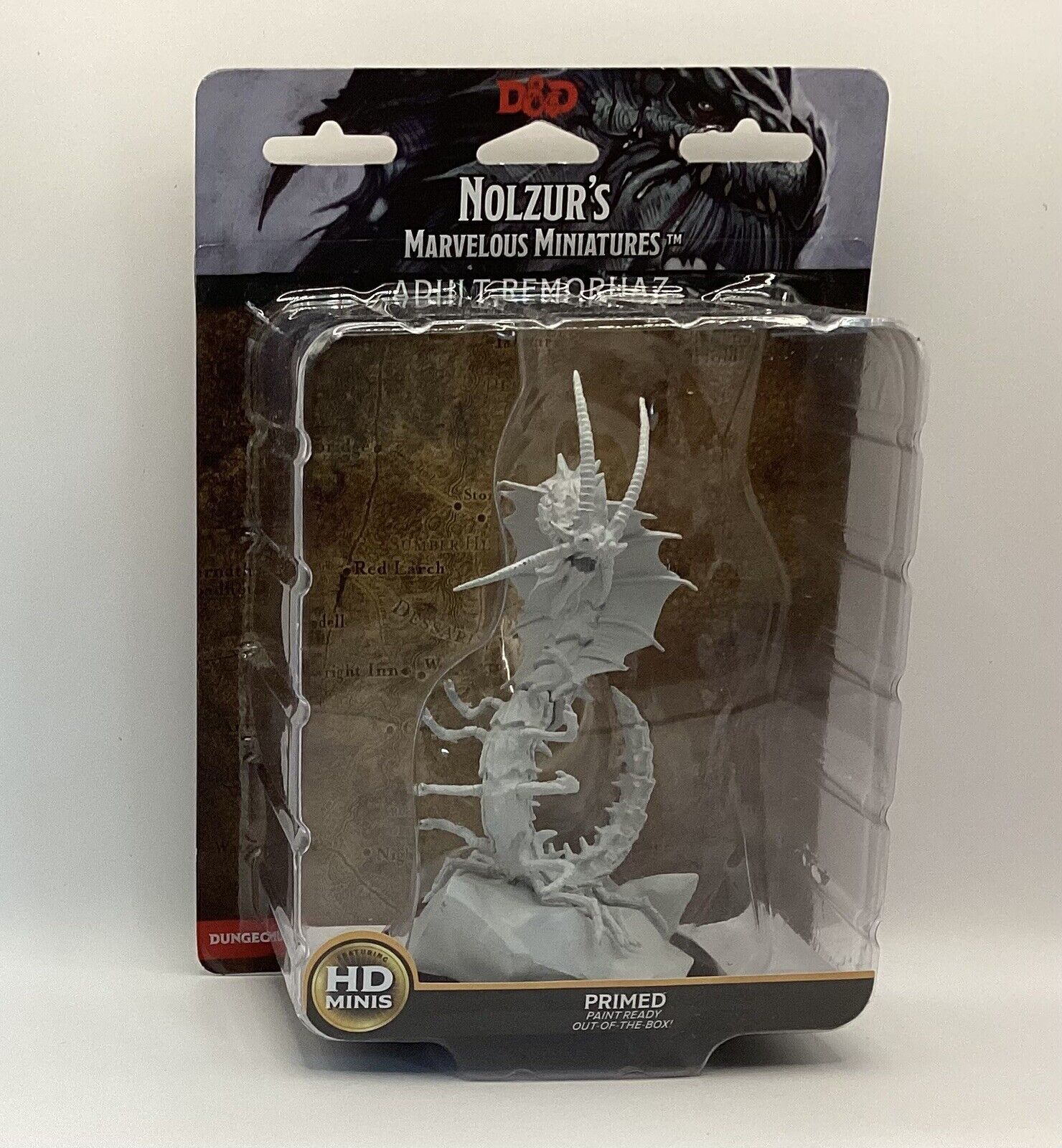 D&D Nolzur’s Marvelous Unpainted Miniatures: Adult Remorhaz Packaging