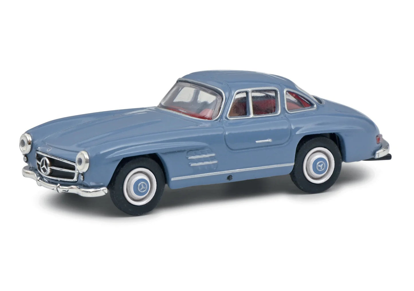 Schuco Mercedes-Benz 300 SL Blue 1:64 diecast model car