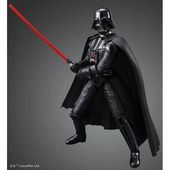 Close-up of Bandai 1/12 Darth Vader demonstrating incredible articulation and dynamic posing