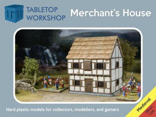 Tabletop Workshop Merchant’s House (Medieval Collection) 28 mm scale terrain building