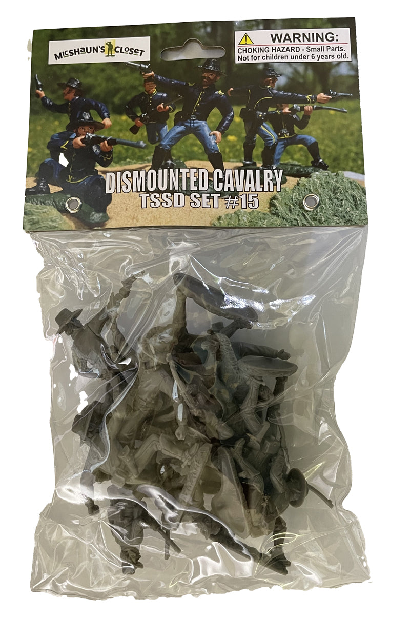 Packaging TSSD Indian Wars Dismounted U.S. Cavalry 54 mm / 1:32 plastic figures