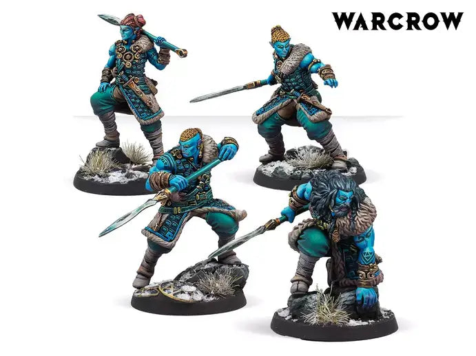 Warcrow: Tundra Marauders Painted Figures
