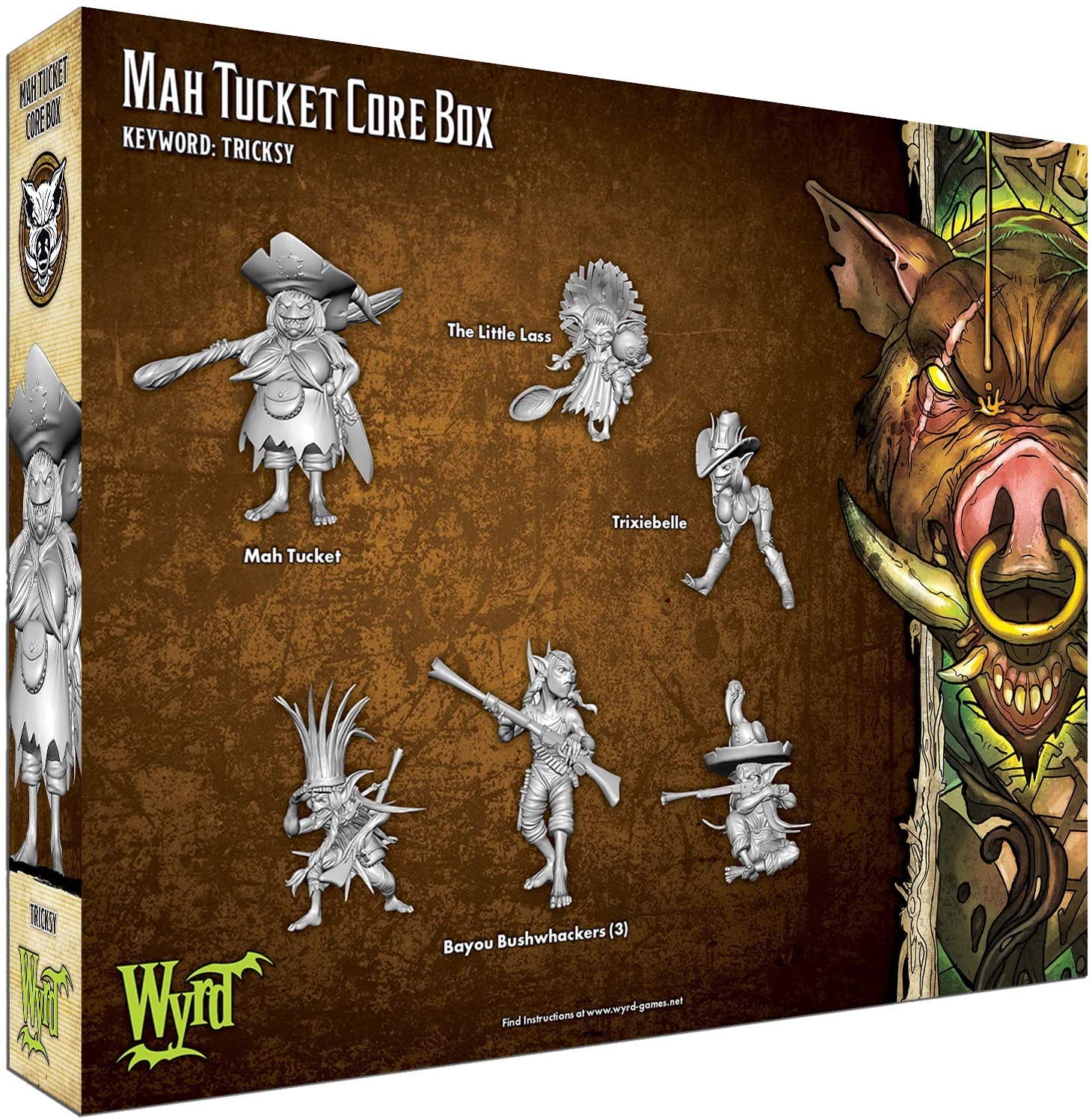Wyrd Games Malifaux Mah Tucket Core Box Back