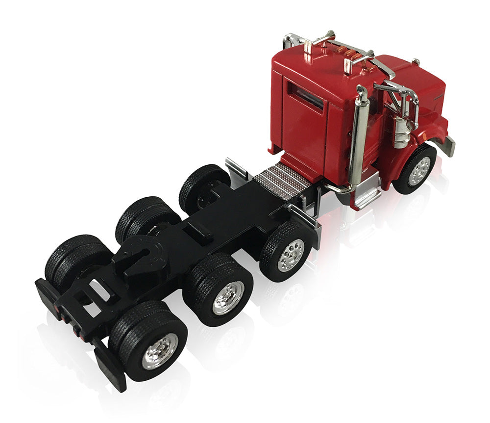Promotex Kenworth T800 Tag Axle Red Rear View