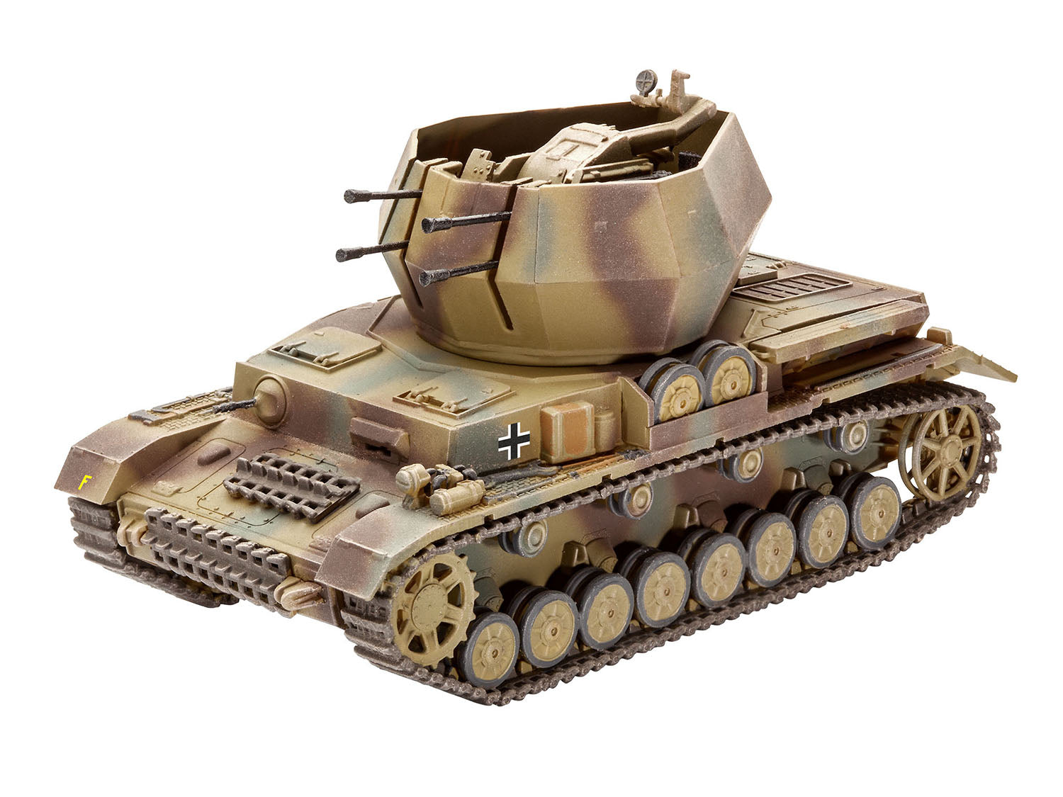 Flakpanzer IV “Wirbelwind” 1/72 Scale Model Kit By Revell Germany