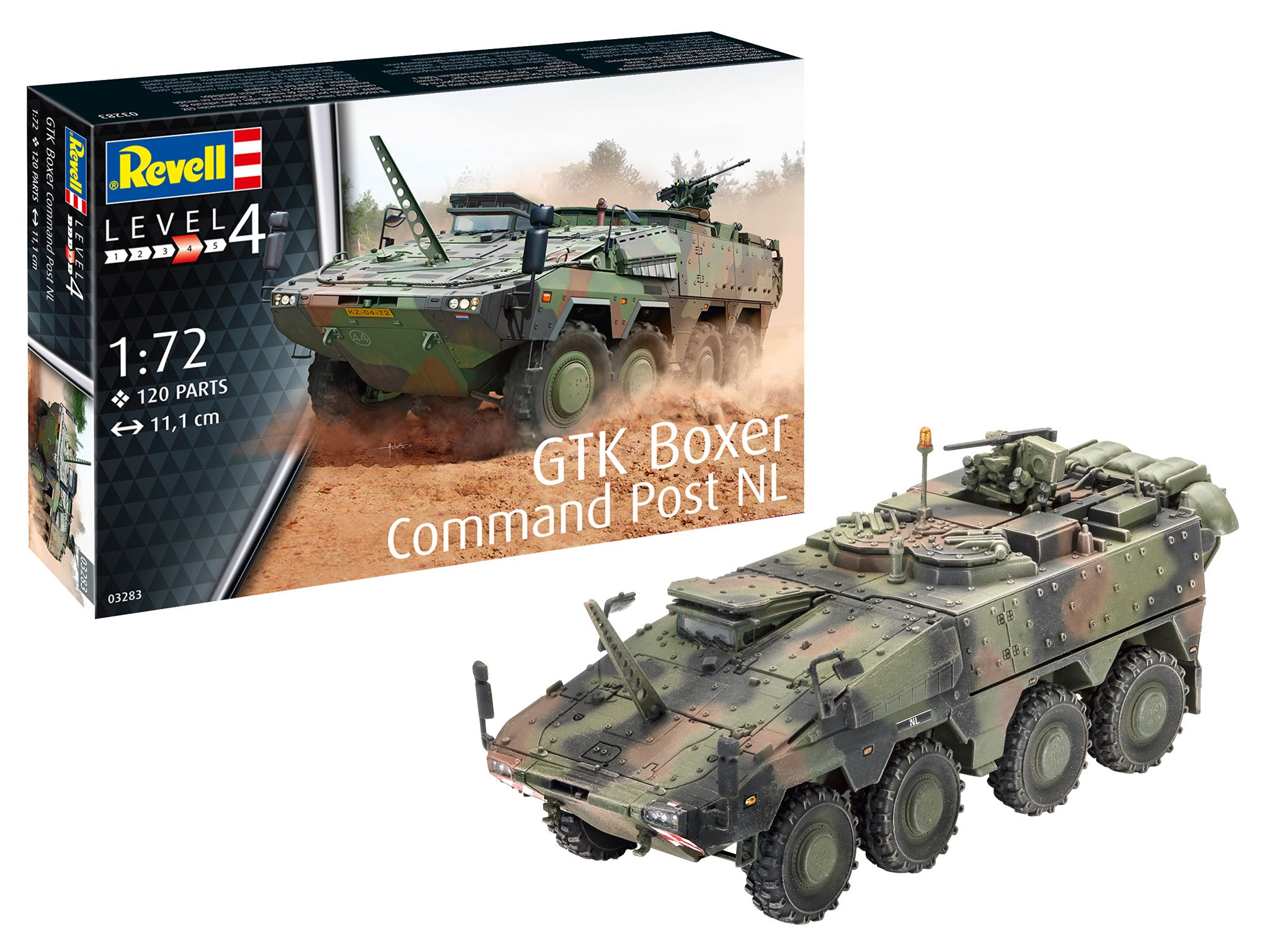 GTK Boxer Command Post NL, 1/72 Scale Model Kit