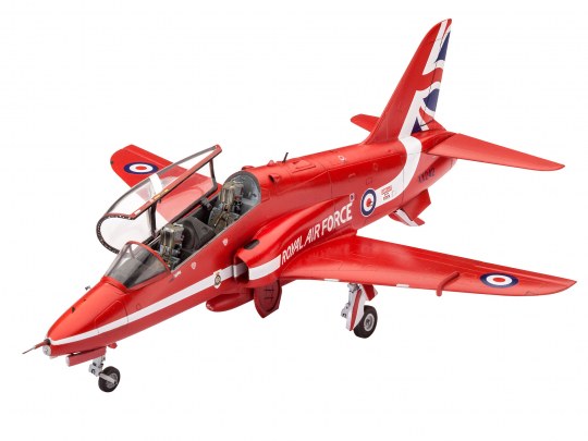 BAe Hawk T.1 Red Arrows 1/72 Scale Model Kit By Revell Germany