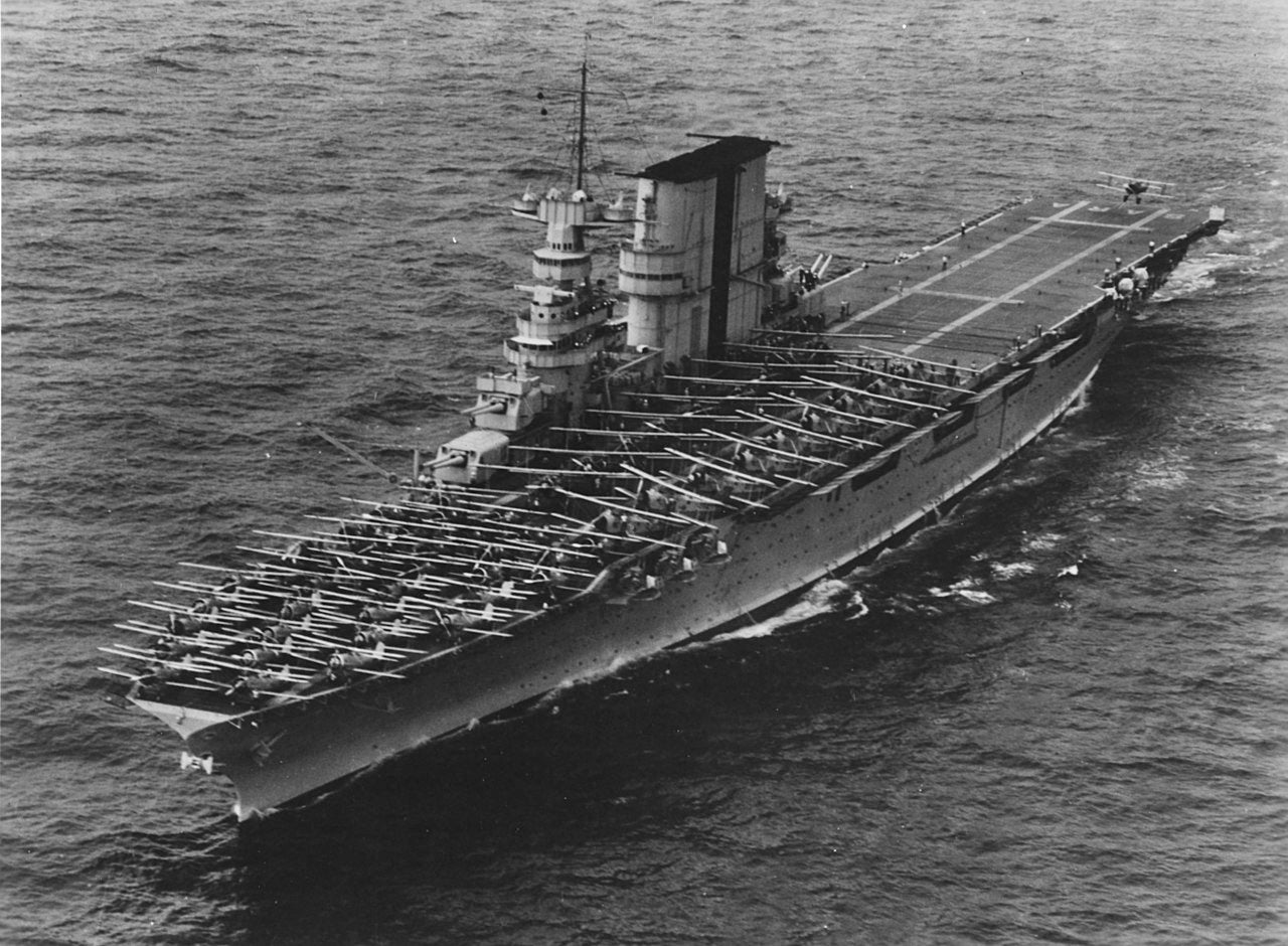 USS Saratoga CV-3 1935