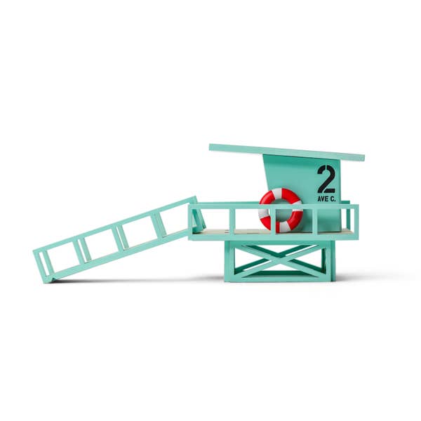 Mailbu Lifeguard Beach Tower