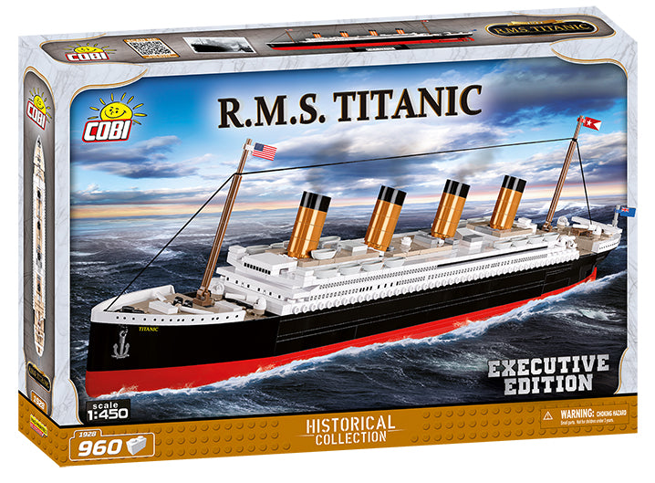 RMS Titanic 1:450 Scale, 960 Piece Block Kit