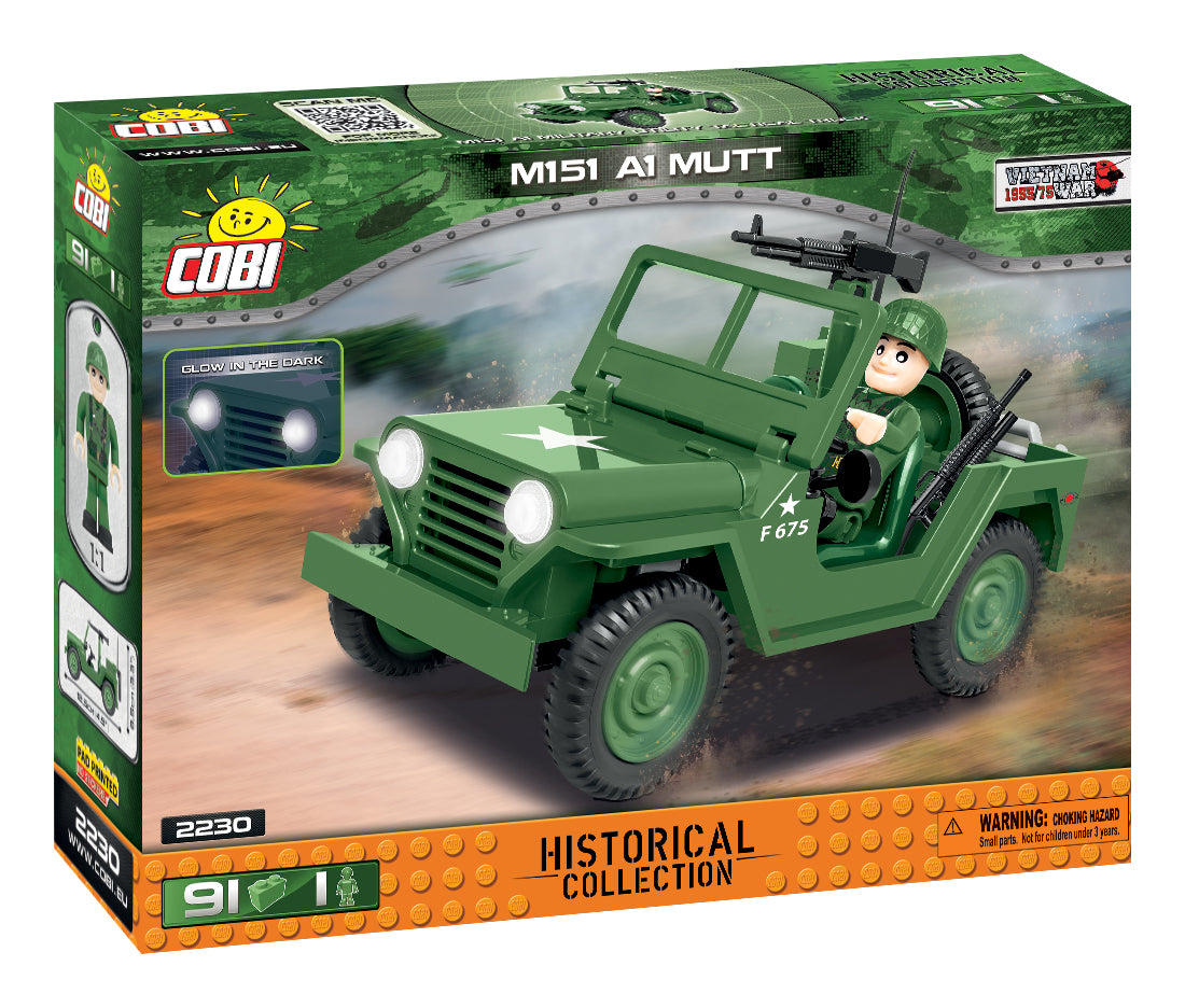 M151 A1 MUTT 91 Piece Block Kit By Cobi