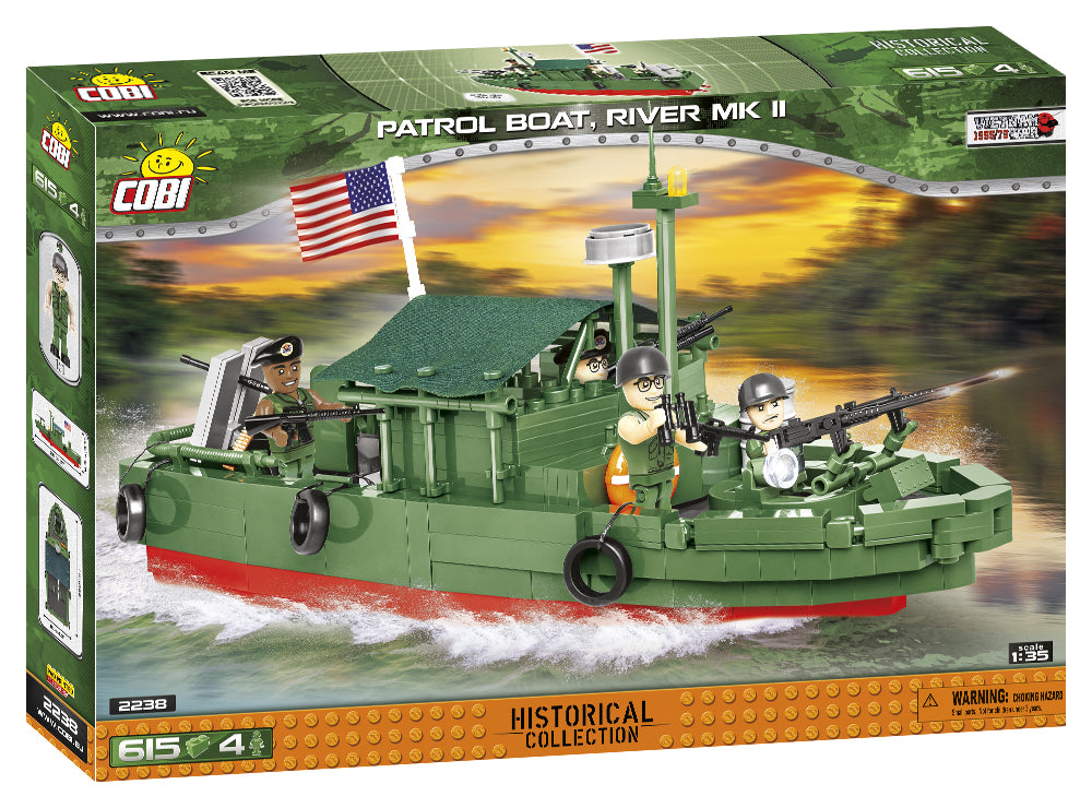 Patrol Boat River Mark II, 615 Piece Block Kit