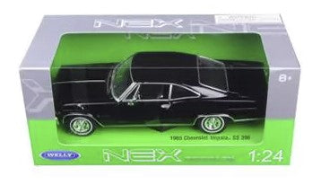 Chevrolet Impala SS 396 1965 (Black) 1:24-27 Scale Diecast Car