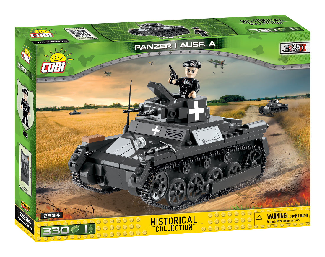 Panzer I Ausf. A 1939, 330 Piece Block Kit