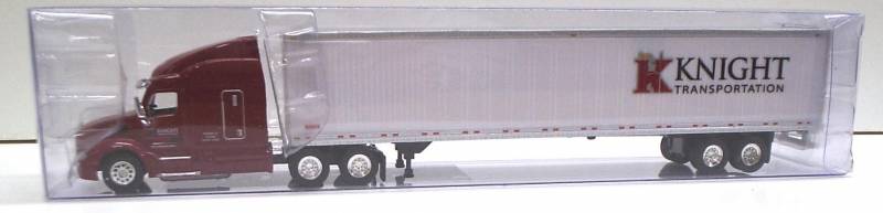 Peterbilt 579 Sleeper Cab 53’ Dry Van Knight Transportation, 1:87 (HO) Scale Model