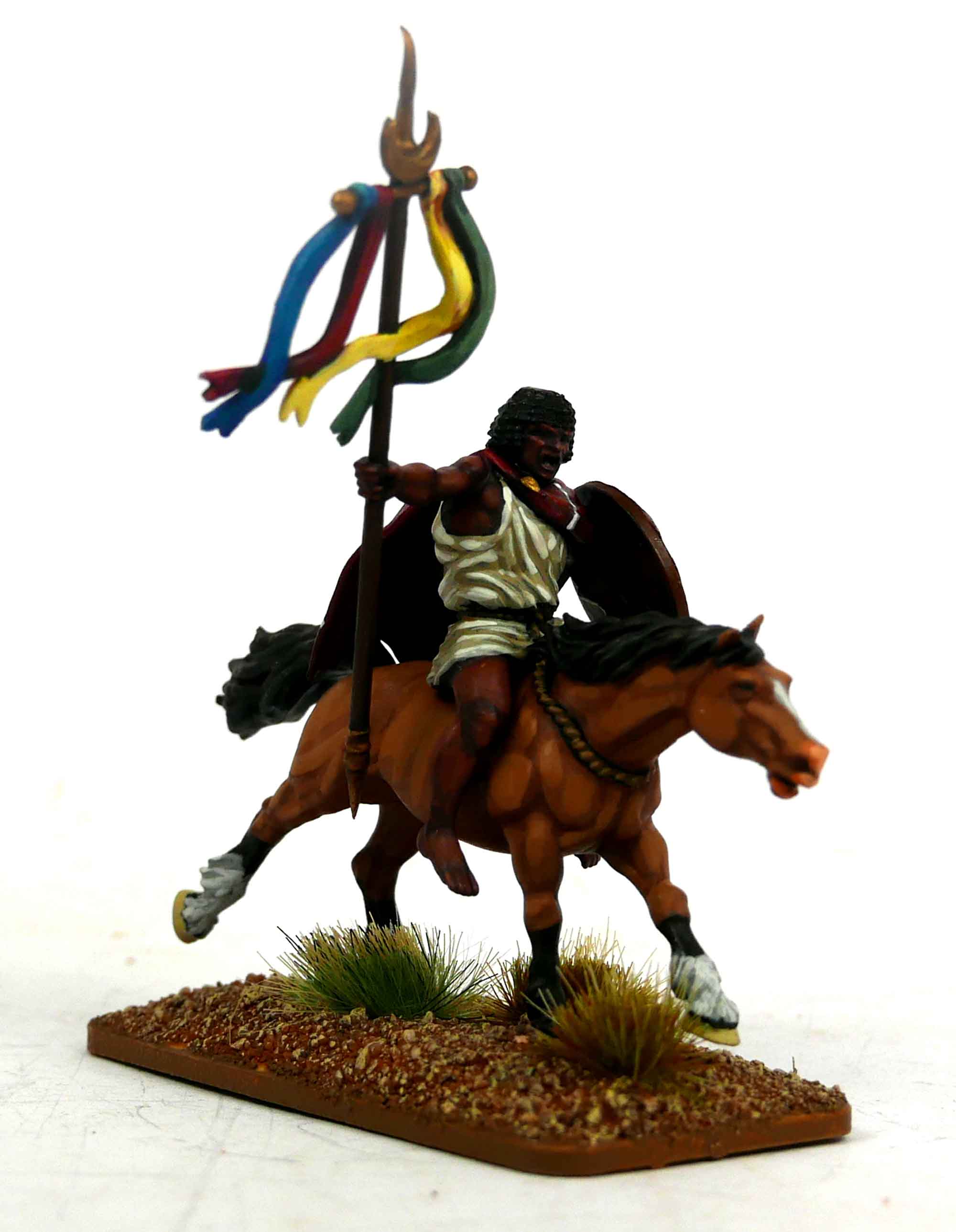 Numidian Cavalry, 28 mm Scale Model Plastic Figures Herald
