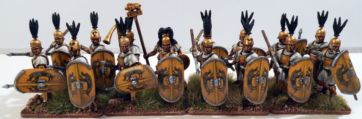 Rome’s Legions of the Republic II, 28 mm Scale Model Plastic Figures Painted Legionaries