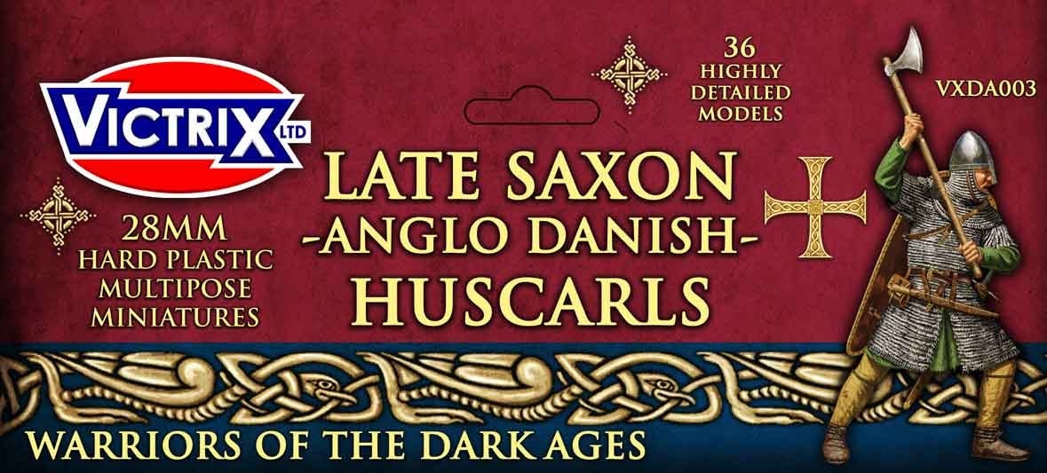 Huscarls (Late Saxons / Anglo Danes), 28 mm Scale Model Plastic Figures