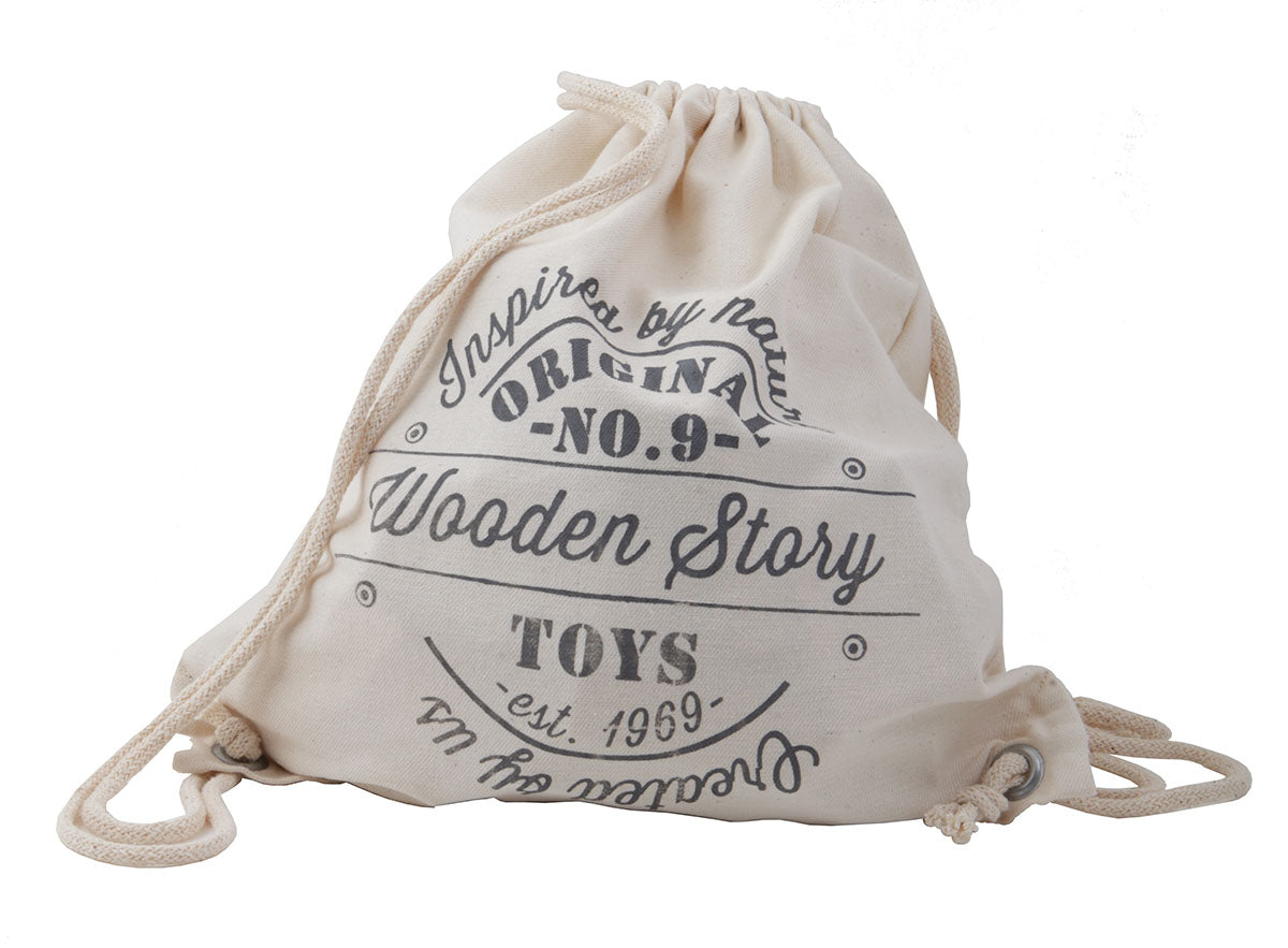 Sack Backpack For Wooden Blocks By Wooden Story