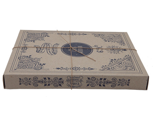 Natural Colored Blocks In Tray - 54 pcs