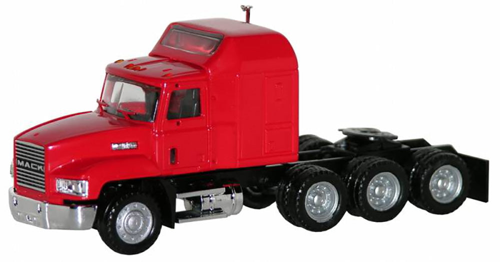 Mack 603/613 Truck – Triple Drive (Red) Scale 1:87 (HO Scale) Model By Promotex