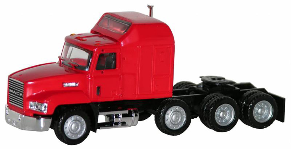 Mack 603/613 Truck – Lift Axle (Red) Scale 1:87 (HO Scale) Model By Promotex
