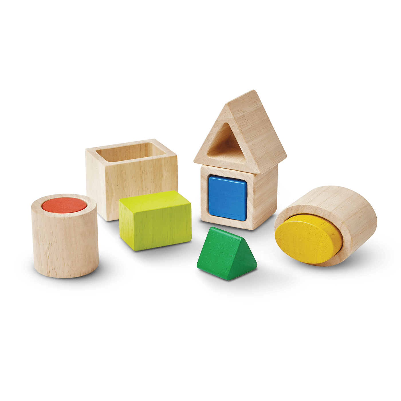 Geo Matching Wooden Blocks