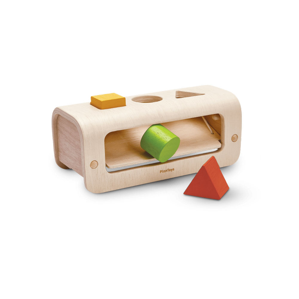 Shape & Sort Wooden Blocks By Plan Toys