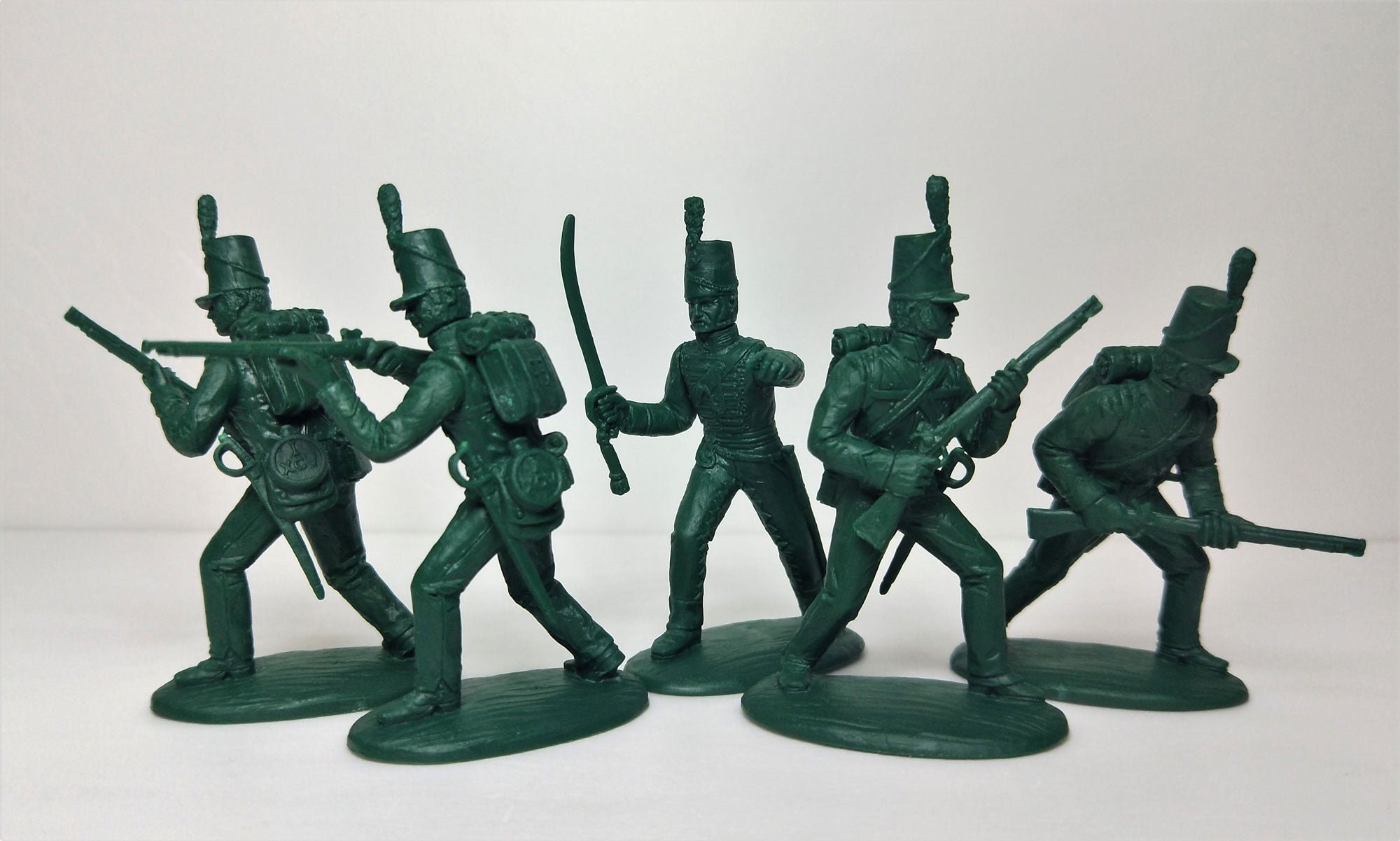 Napoleonic Wars British 95th Rifles 1803 –1815, 54 mm (1/32) Scale Plastic Figures