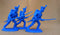 Napoleonic Wars French Grenadiers & Voltguers, 54 mm (1/32) Scale Plastic Figures By Expeditionary Force Advancing Poses