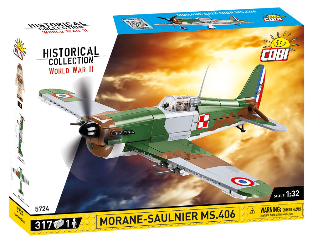Morane-Saulnier MS.406, 317 Piece Block Kit