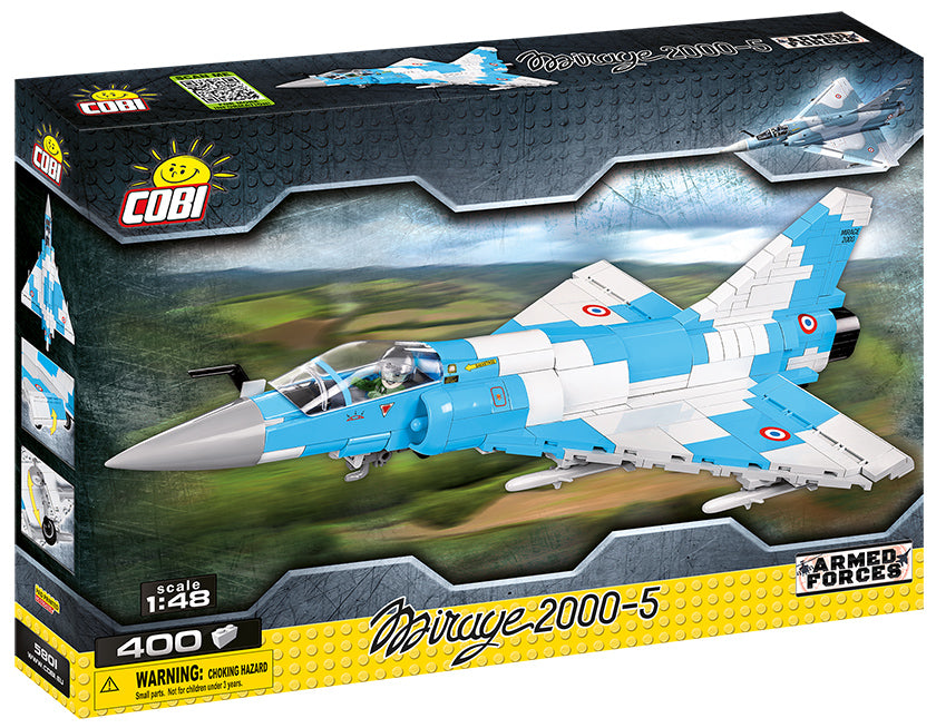 Dassault Mirage 2000-5, 400 Piece Block Kit