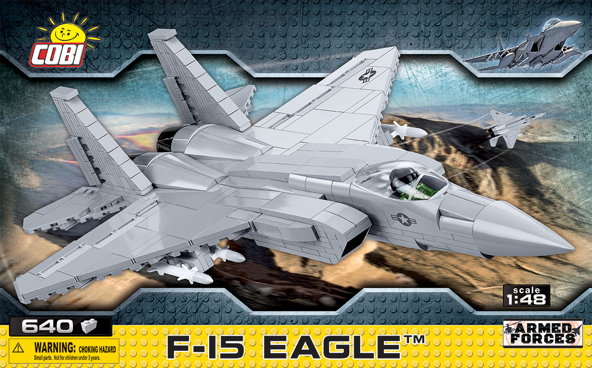 航空機・ヘリコプター McDonnell Douglas F-15 Eagle 1/72 HM Cobi | McDonnell Douglas F-15 Eagle 640d Piece Block Kit
