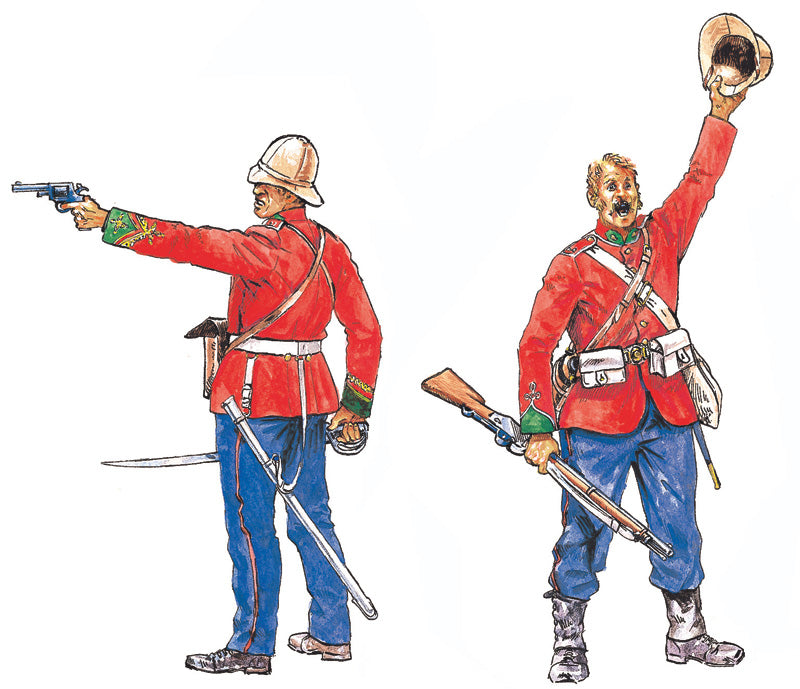British Infantry Colonial Wars 1/72 Scale Plastic Figures Box Art
