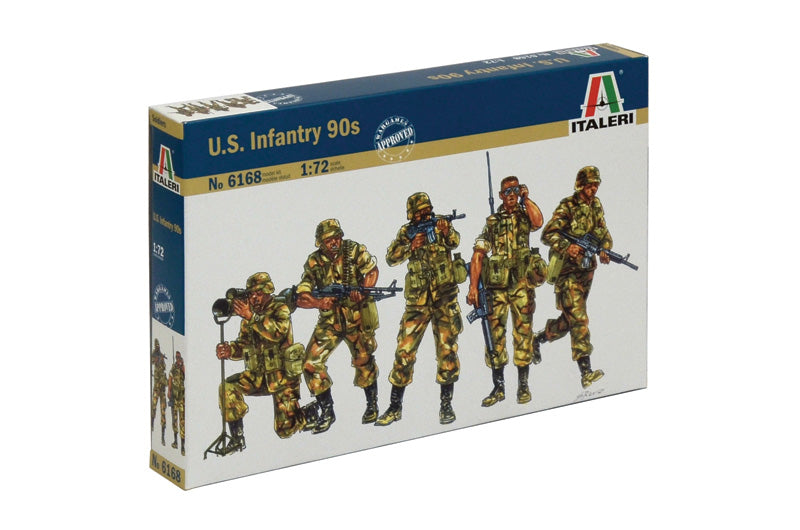 U.S. Infantry 1990’s 1/72 Scale Plastic Figures
