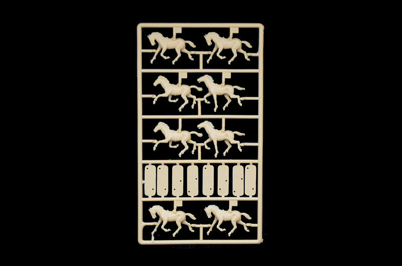 British 11th Hussars Crimean War 1/72 Scale Plastic Figures Frame #1