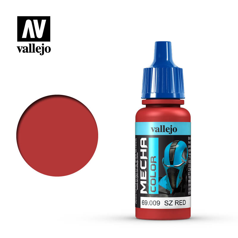 Mecha Color SZ Red Acrylic Paint, 17 ml Bottle