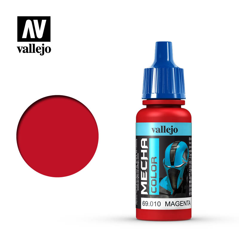 Mecha Color Magenta Acrylic Paint, 17 ml Bottle By Acrylicos Vallejo