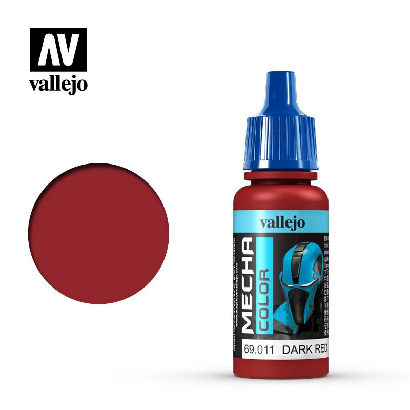 Mecha Color Dark Red Acrylic Paint, 17 ml Bottle