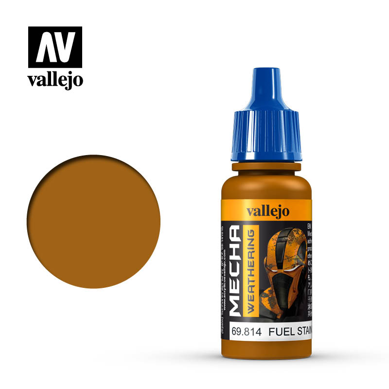 Mecha Color Fuel Stains (Gloss) Acrylic Paint, 17 ml Bottle By Acrylicos Vallejo