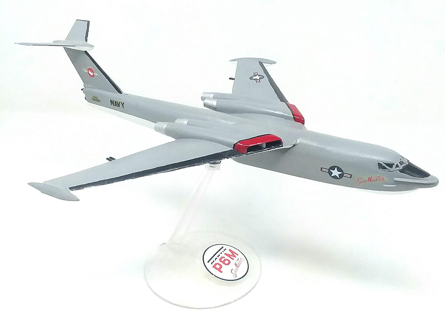 Martin P6M Seamaster 1/136 Scale Plastic Model Kit Completed Example