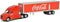 Long Hauler Tractor Trailer “Coca-Cola” 1:87 Scale Diecast Model By Motor City Classics
