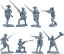 American War Of Independence American Regular Army 1/30 Scale Model Plastic Figures By LOD Enterprises Pose Detail Rear