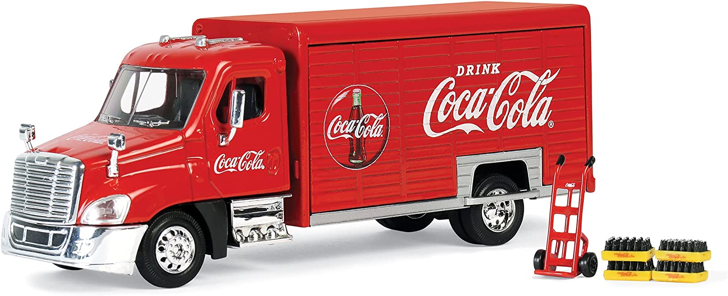 Beverage Delivery Truck “Coca Cola” (Red) 1/50 Scale Diecast Model