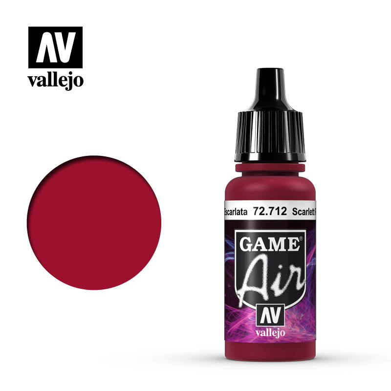Game Air Scarlet Red Acrylic Paint 17 ml Bottle
