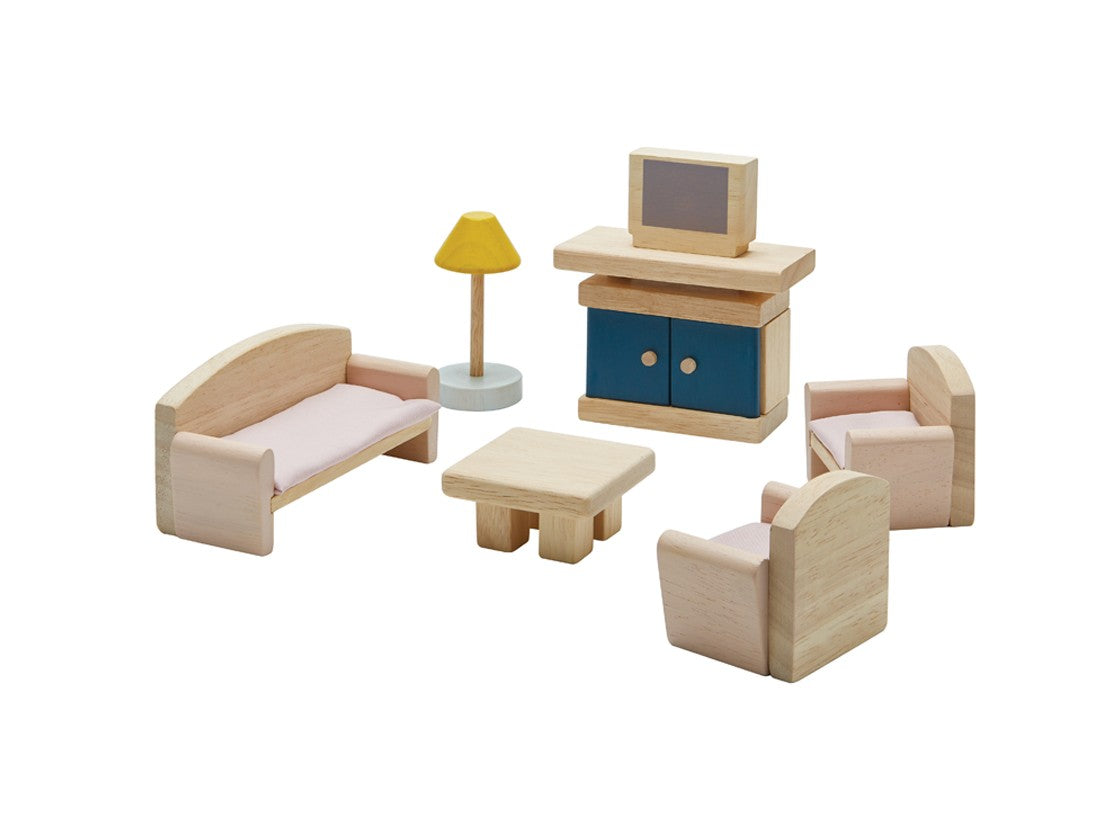 Living Room Dollhouse Playset