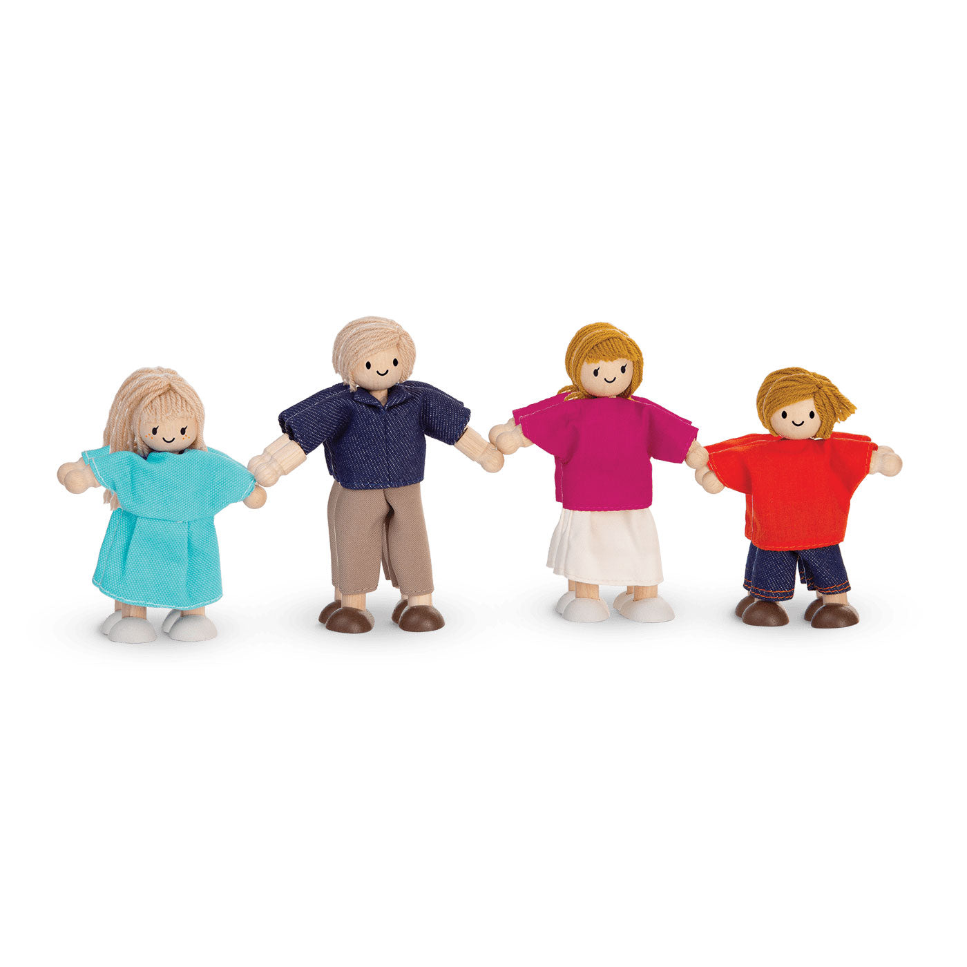 Plan Toys Doll Family (Light Skin Tone)